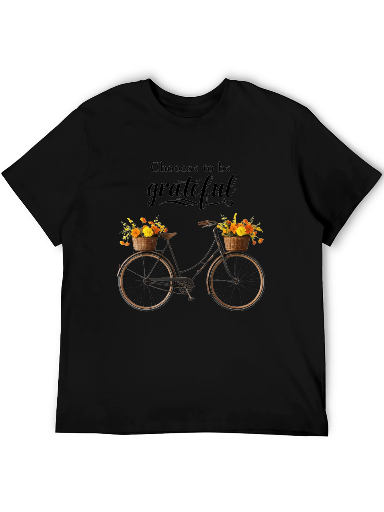 Grateful Bicycle T-Shirt - Classic Style