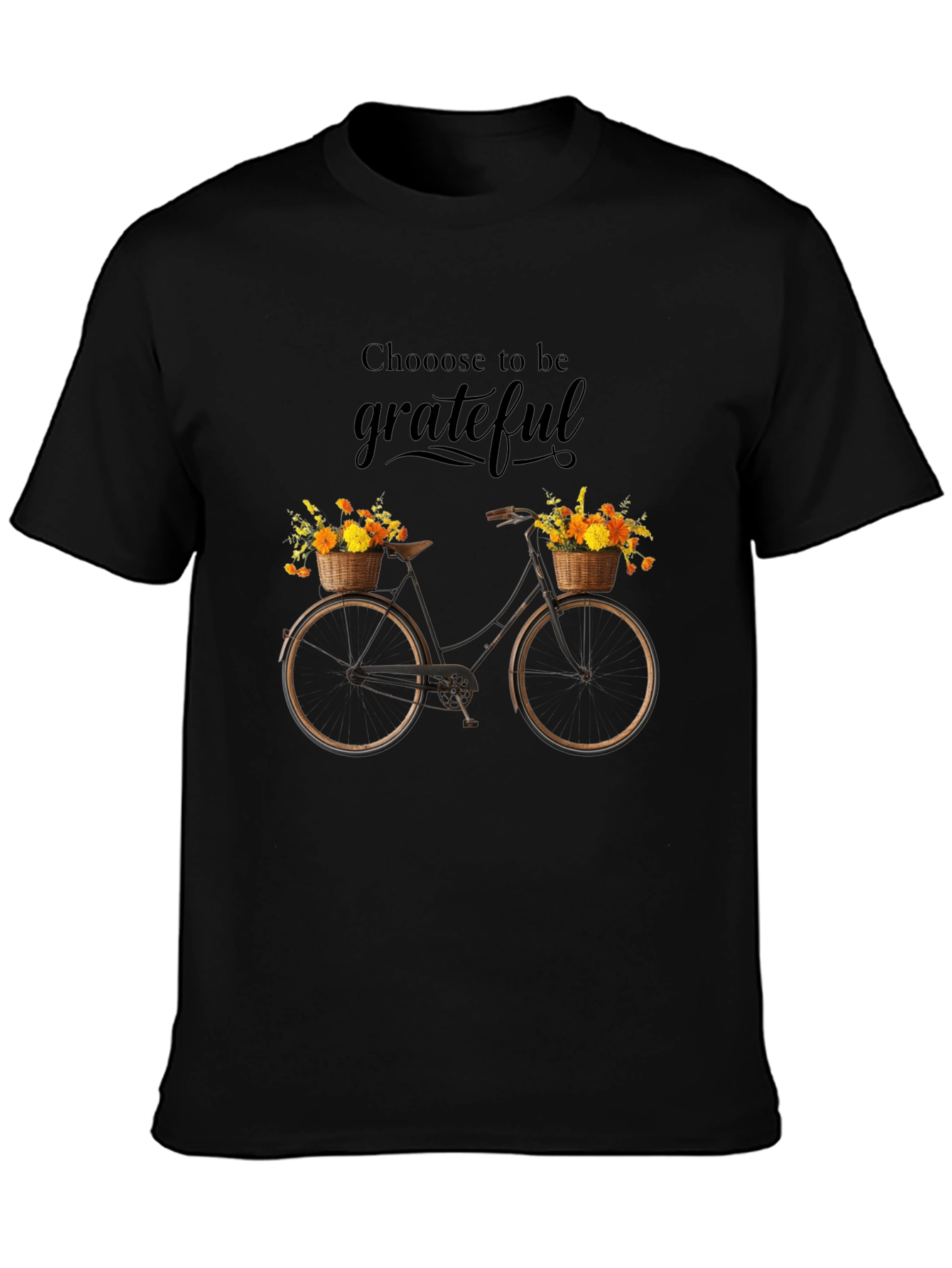 Grateful Bicycle T-Shirt - Classic Style
