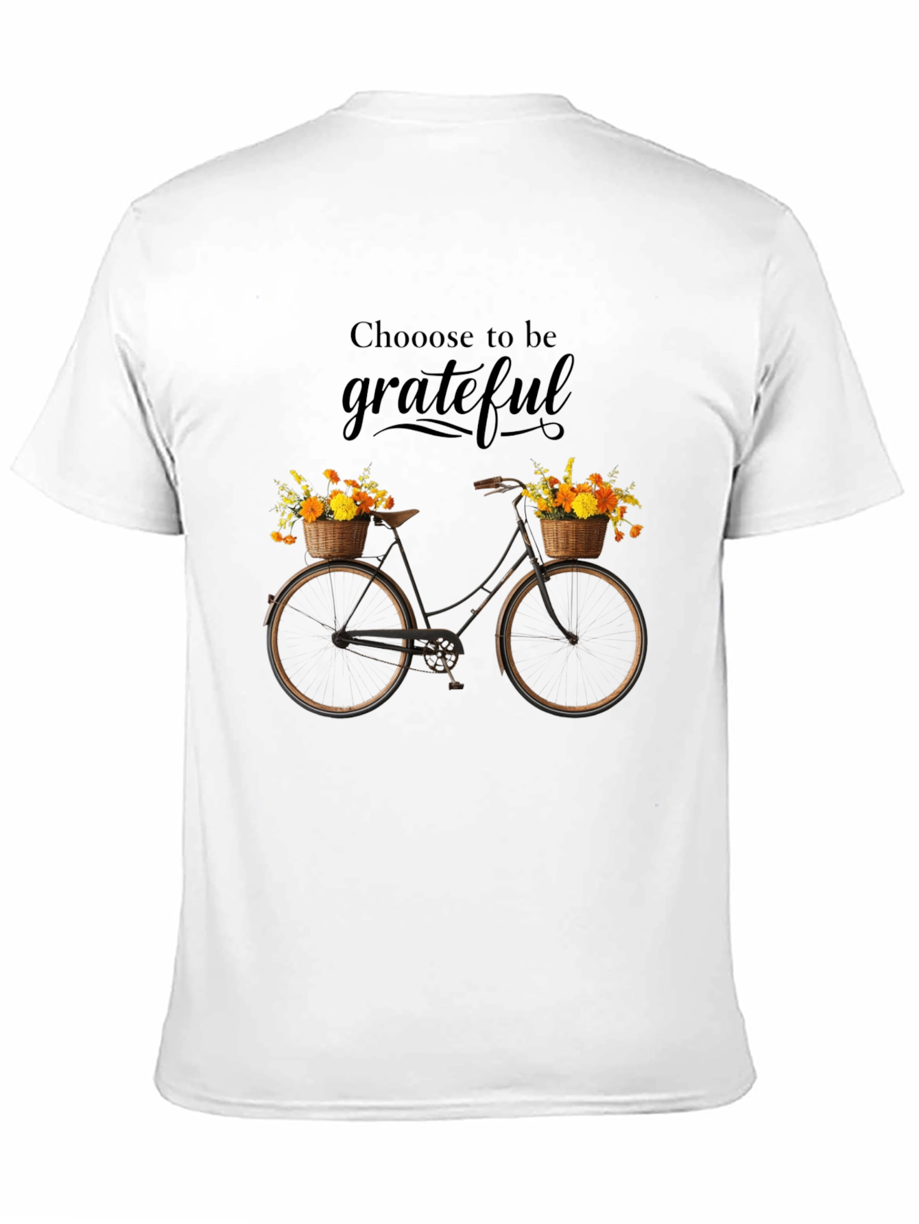 Grateful Bicycle T-Shirt - Classic Style