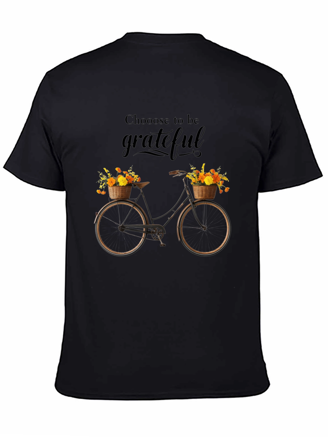 Grateful Bicycle T-Shirt - Classic Style