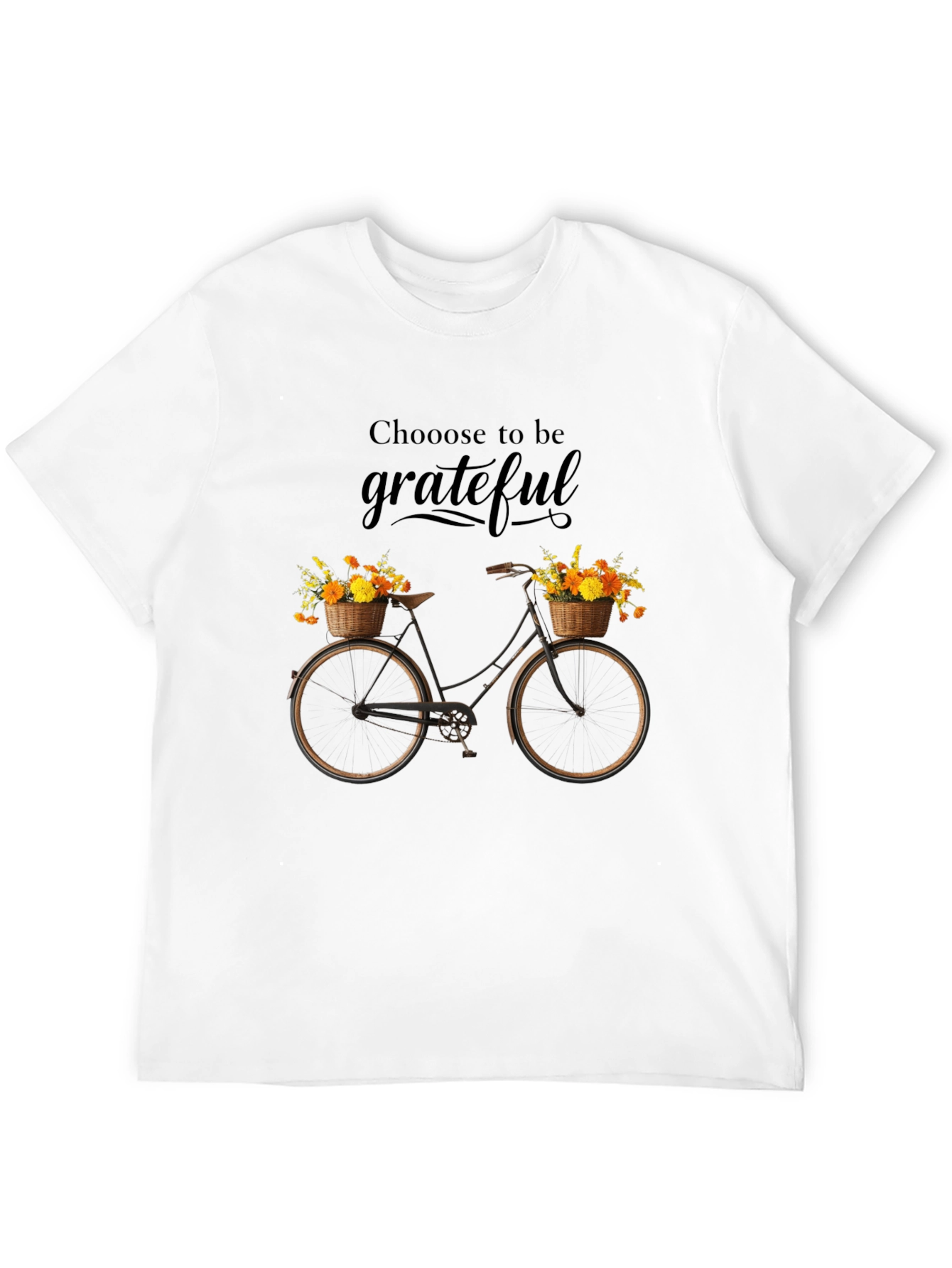 Grateful Bicycle T-Shirt - Classic Style