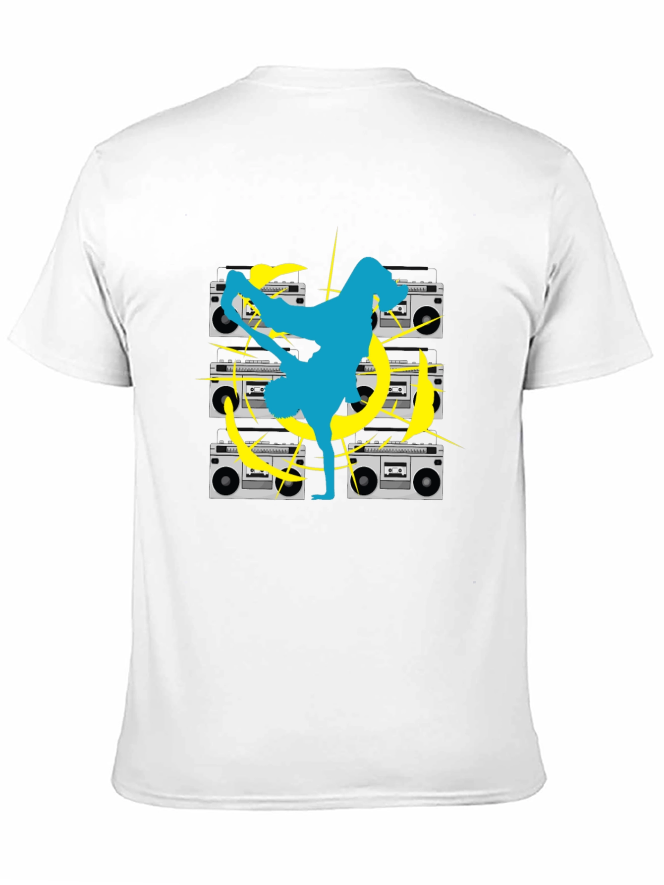 Retro Dance Black T-Shirt