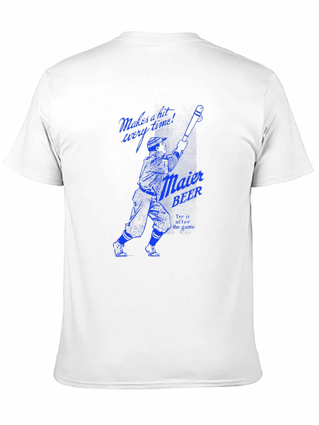 Maier Beer Baseball Graphic Tee - Black