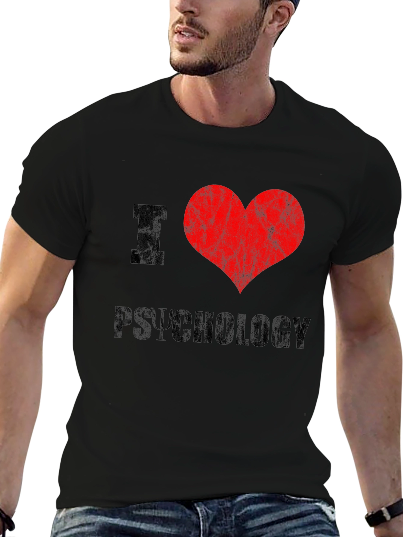 I Heart Psychology T-Shirt - Unique Design