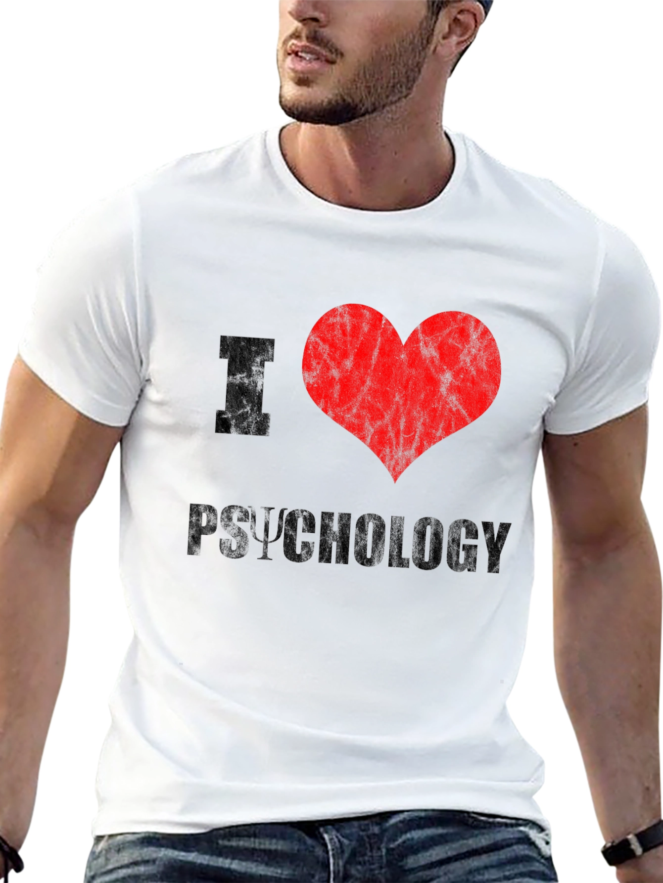 I Heart Psychology T-Shirt - Unique Design