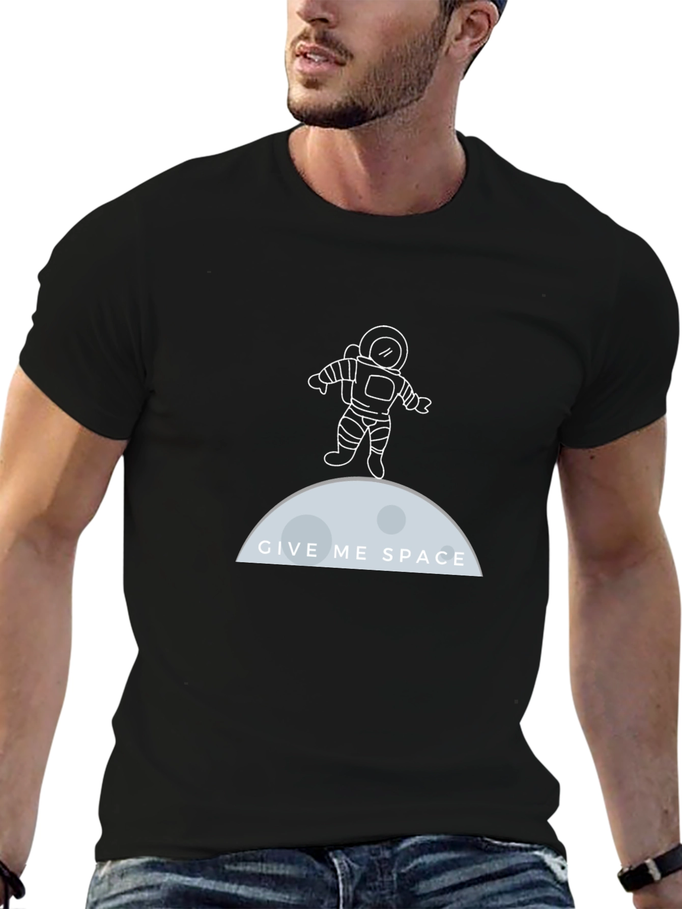 Give Me Space T-Shirt: Astronaut Design