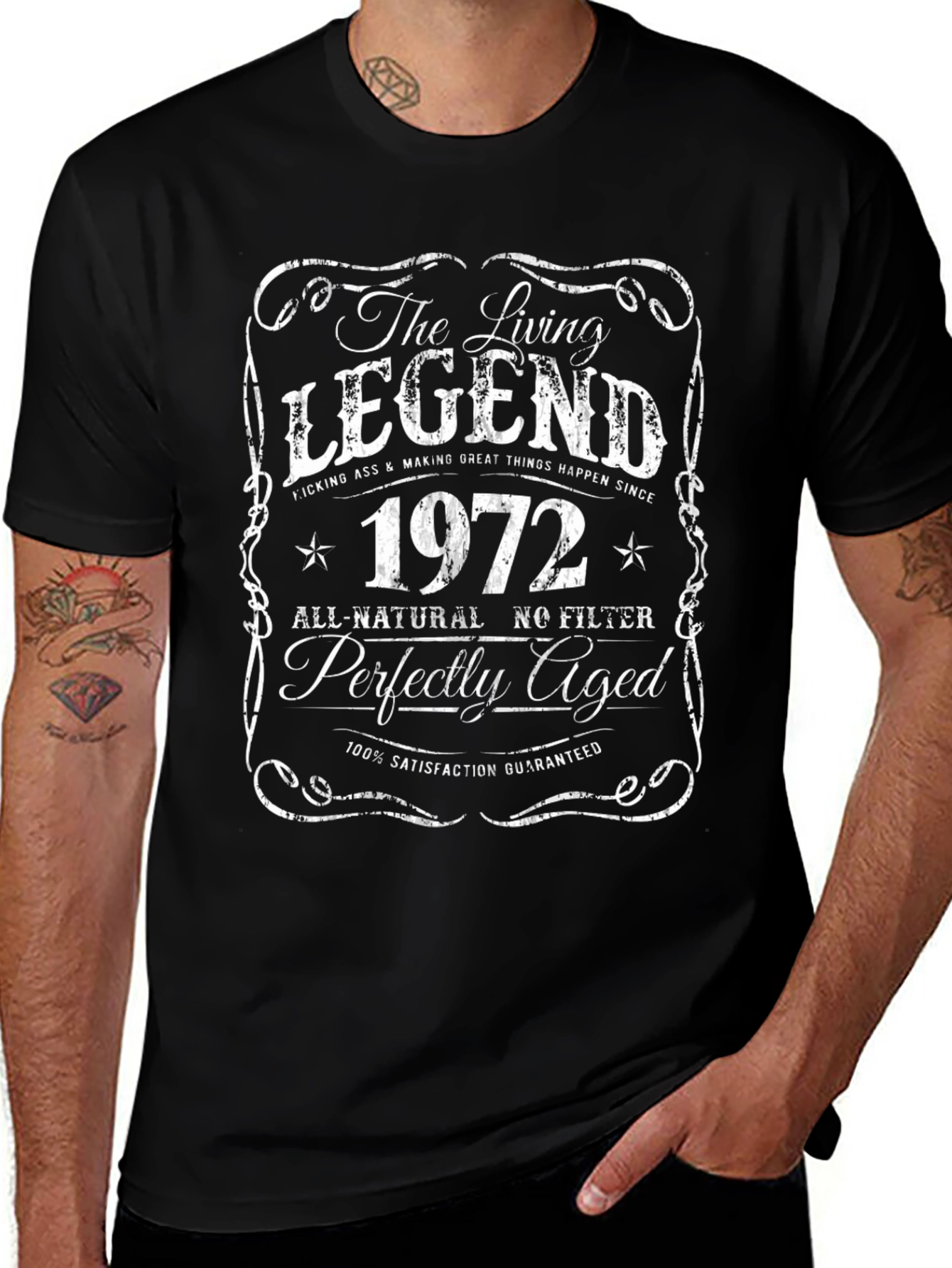 The Living Legend 1972 Graphic T-Shirt