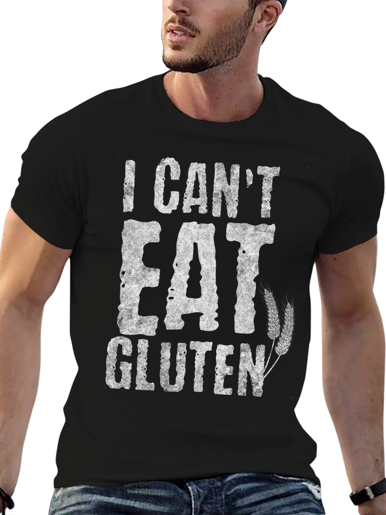 I Cant Eat Gluten Graphic Tee
