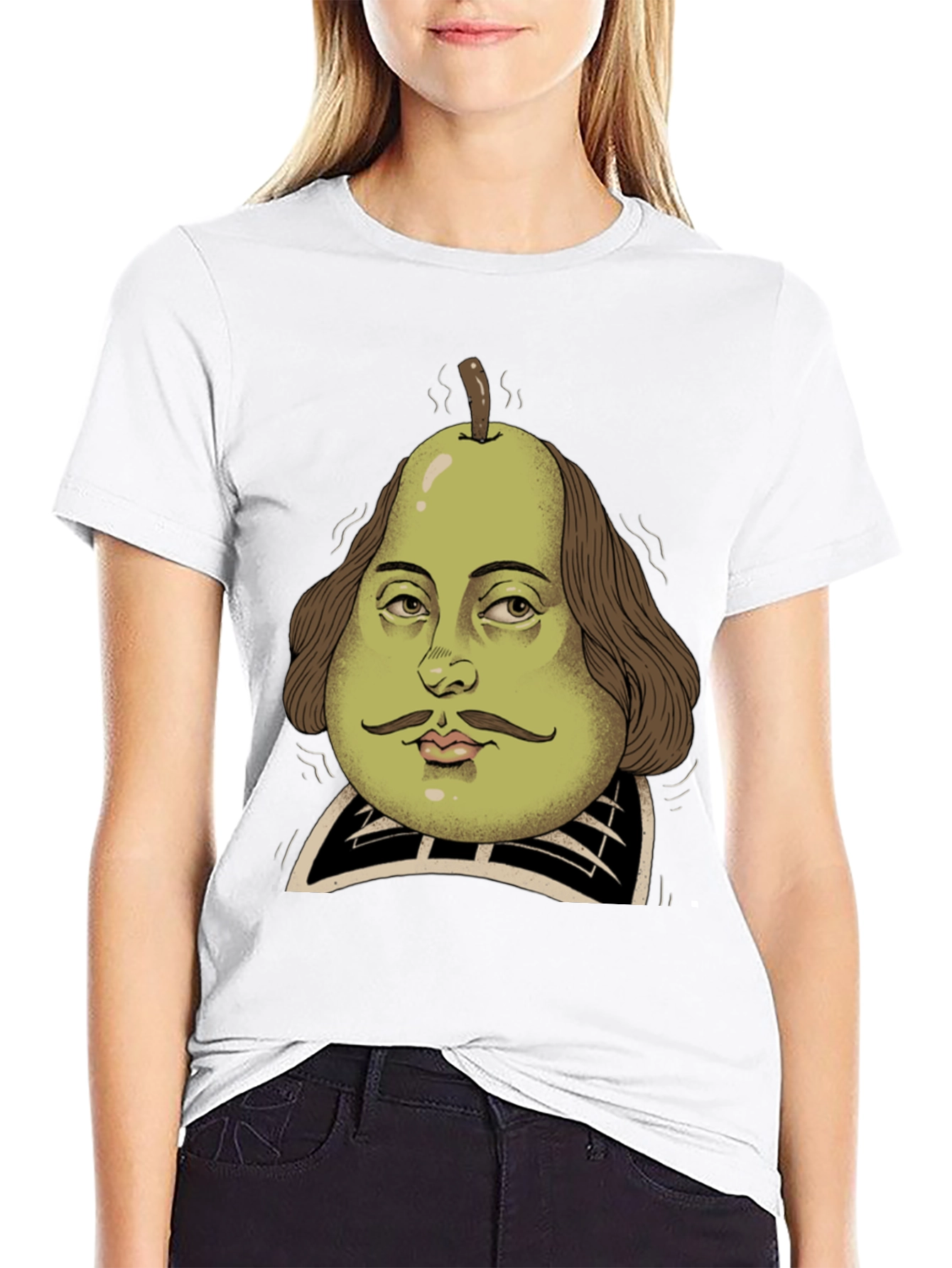 Shakespeare Pear Graphic Tee