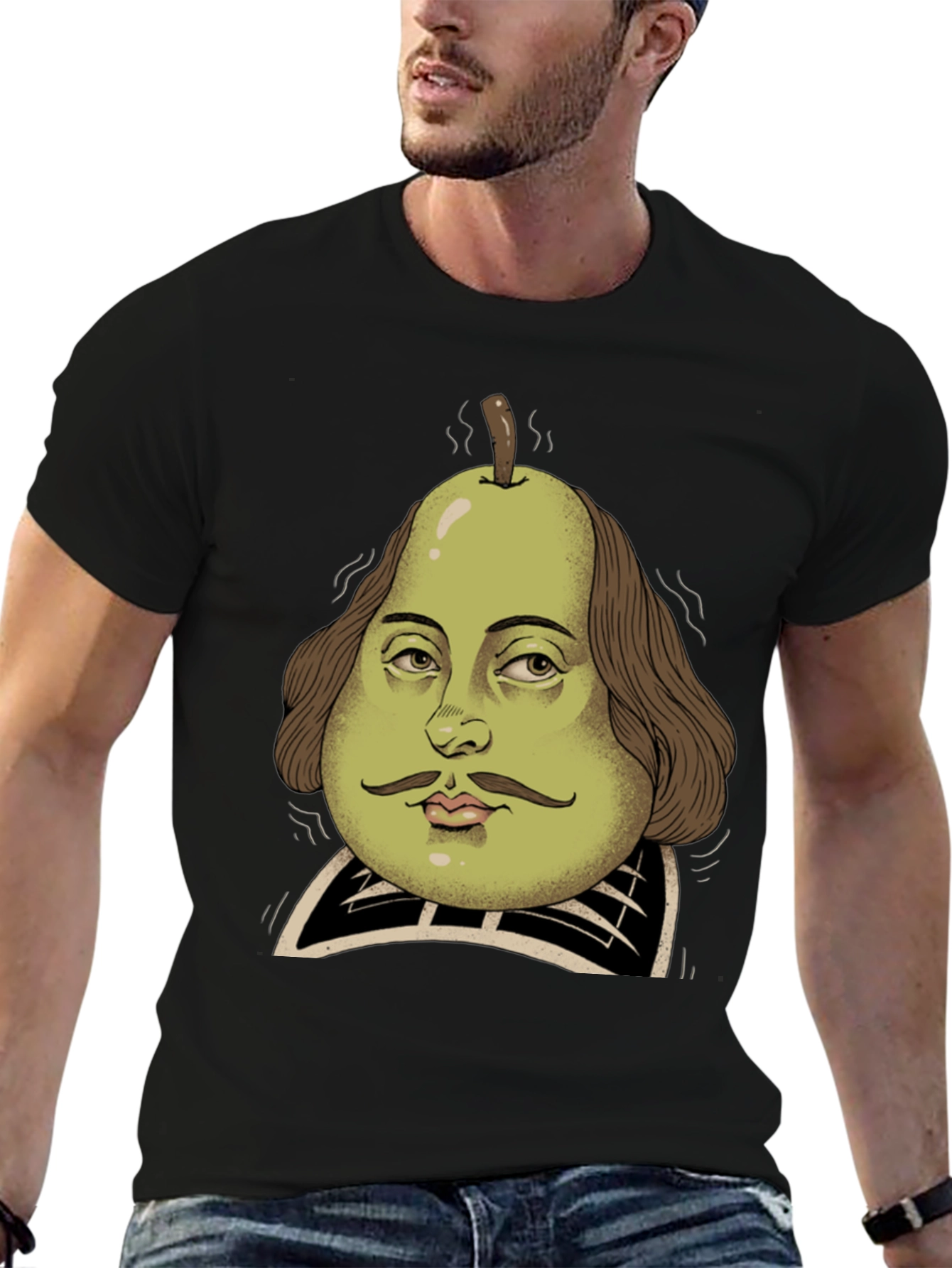 Shakespeare Pear Graphic Tee