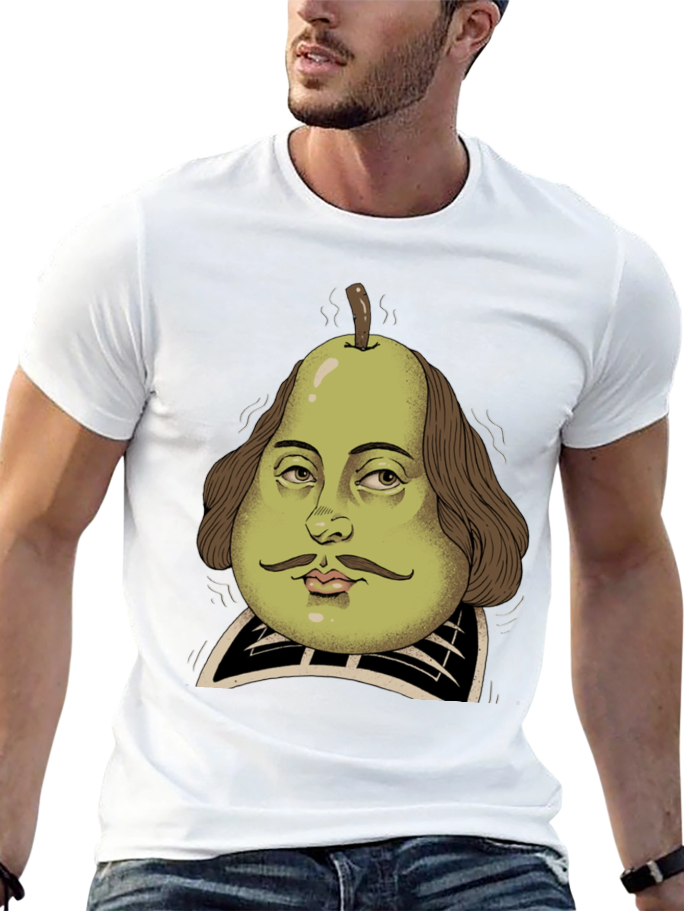 Shakespeare Pear Graphic Tee