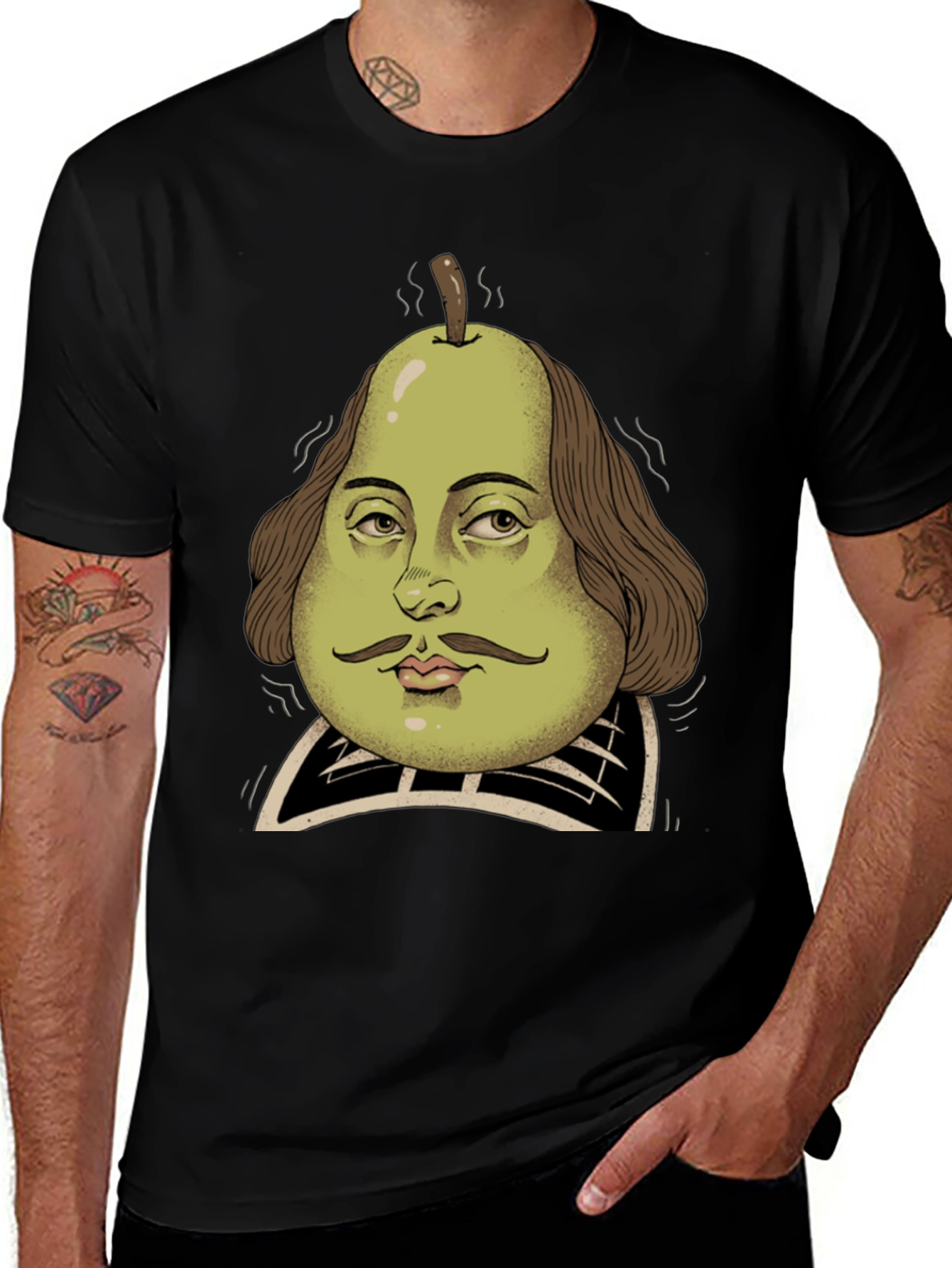 Shakespeare Pear Graphic Tee