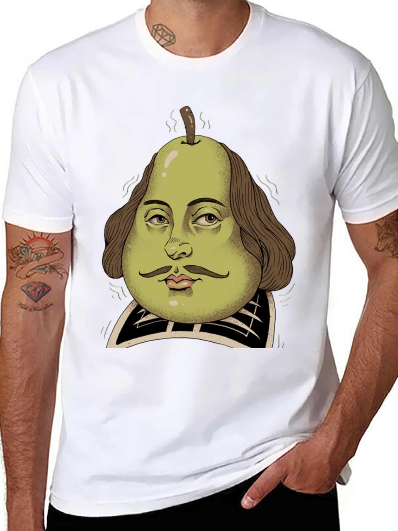 Shakespeare Pear Graphic Tee