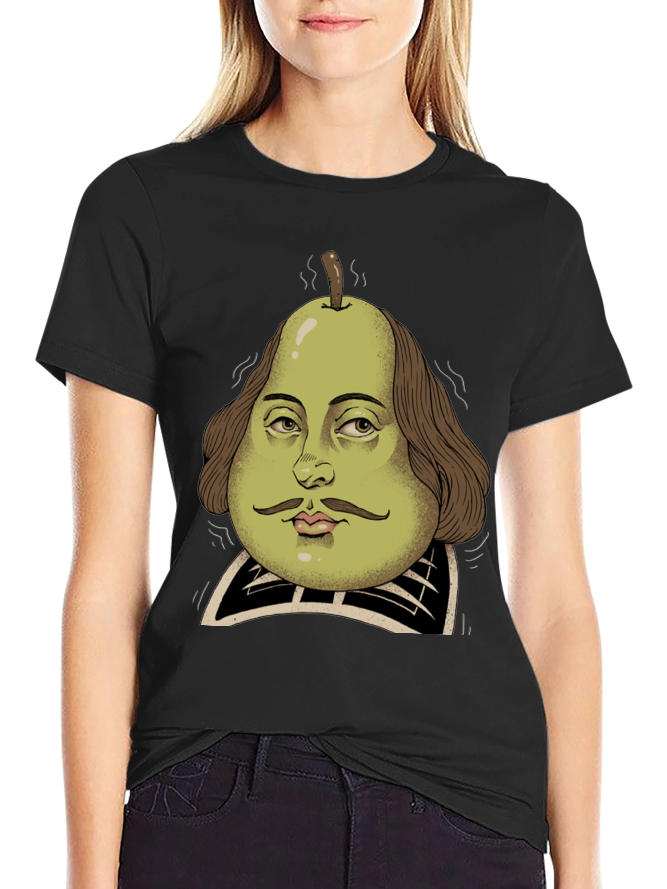 Shakespeare Pear Graphic Tee
