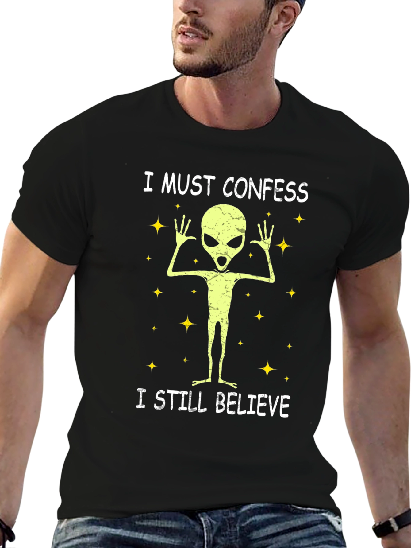 I Must Confess Alien Believer T-Shirt