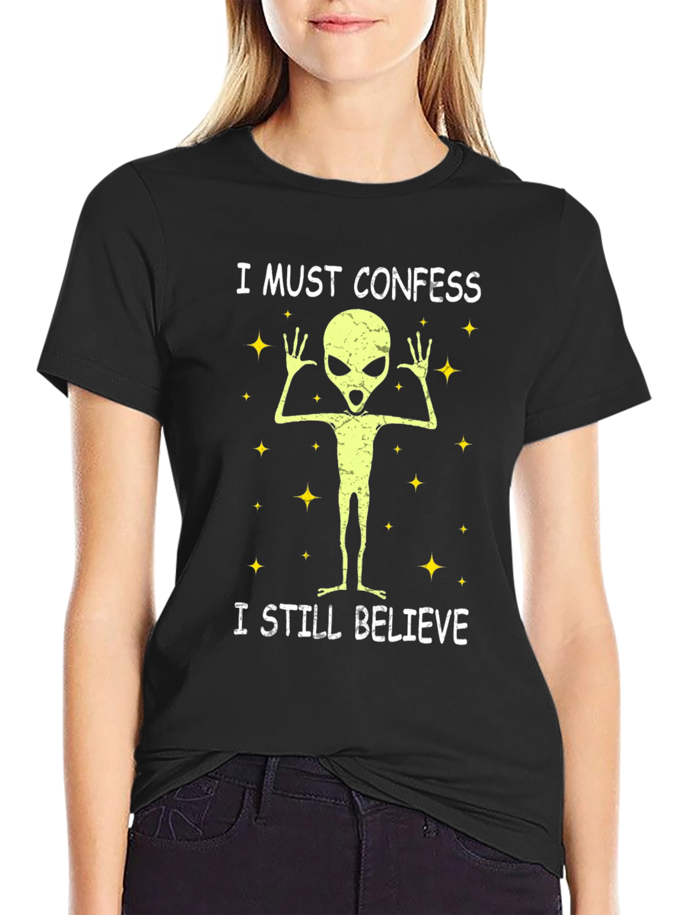 I Must Confess Alien Believer T-Shirt