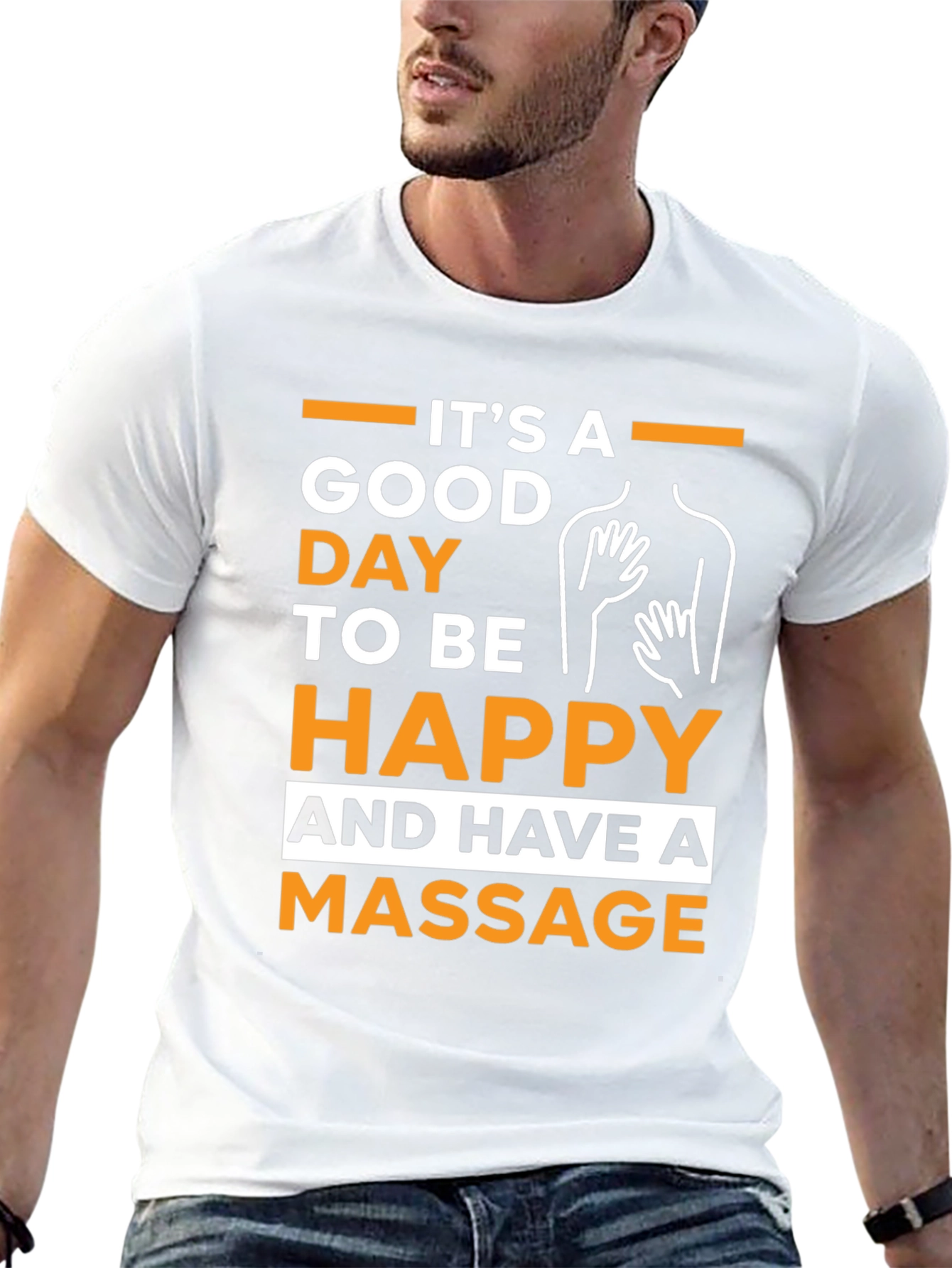 Good Day for Massage Graphic Tee - Unisex