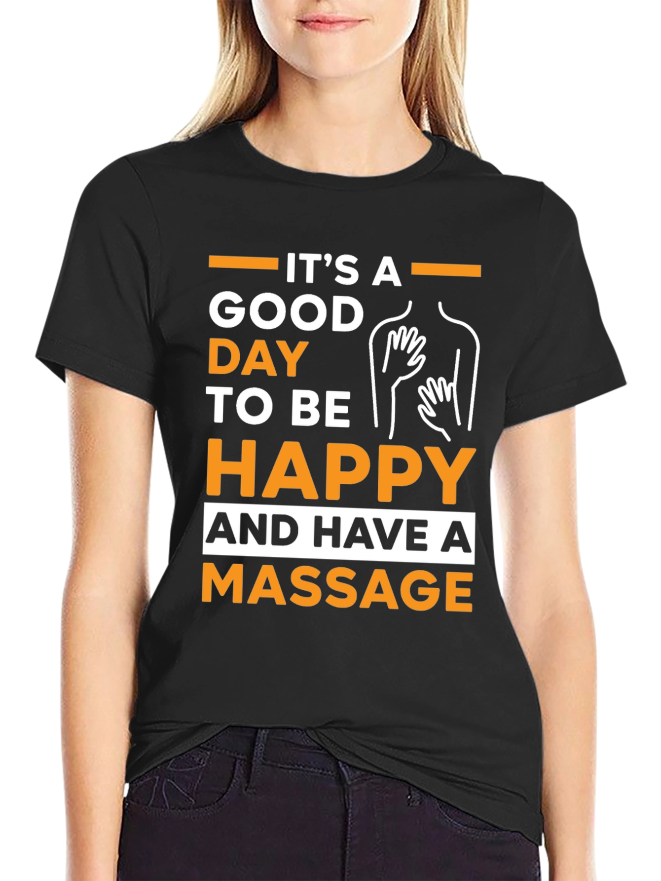 Good Day for Massage Graphic Tee - Unisex