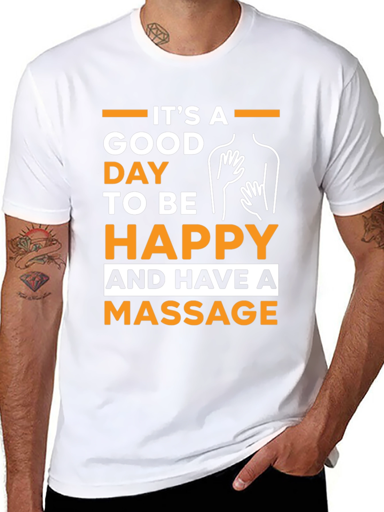 Good Day for Massage Graphic Tee - Unisex