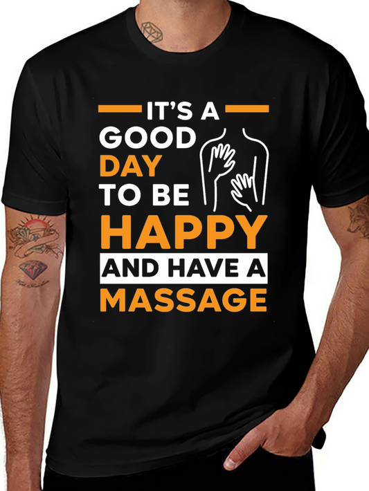 Good Day for Massage Graphic Tee - Unisex