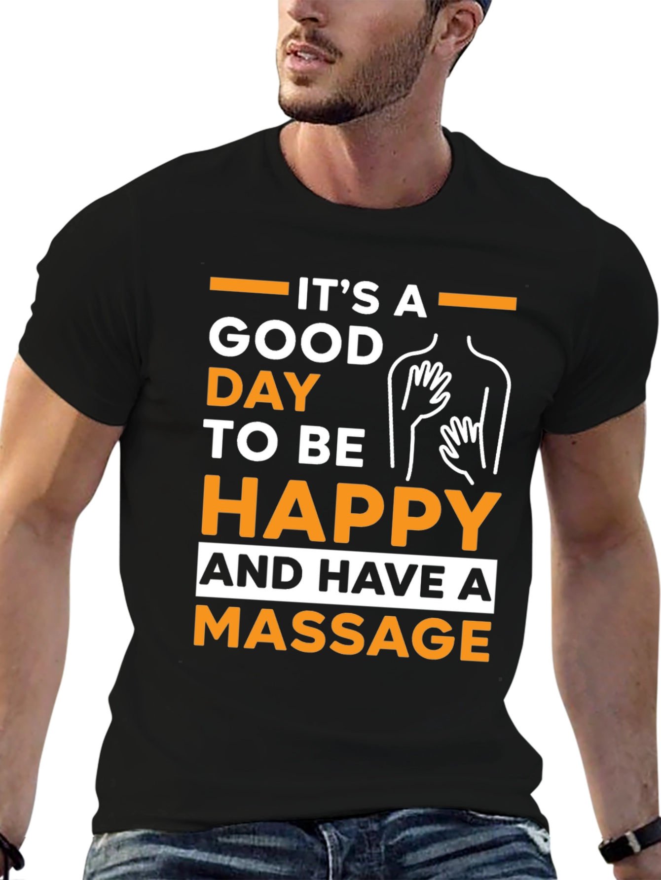 Good Day for Massage Graphic Tee - Unisex