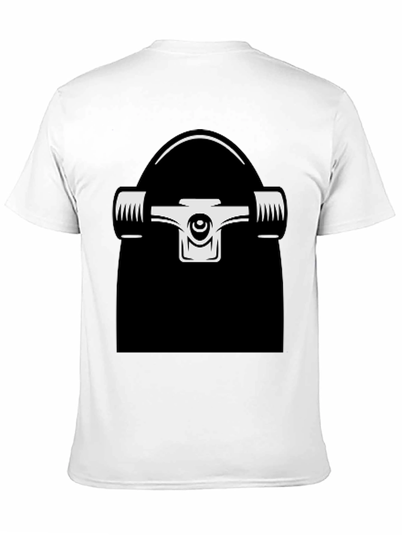 Skateboard Graphic Tee - Black