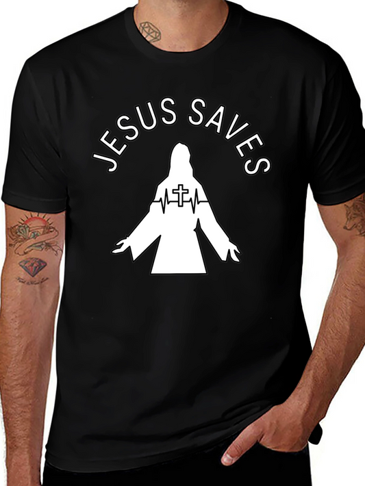Jesus Saves Graphic Tee