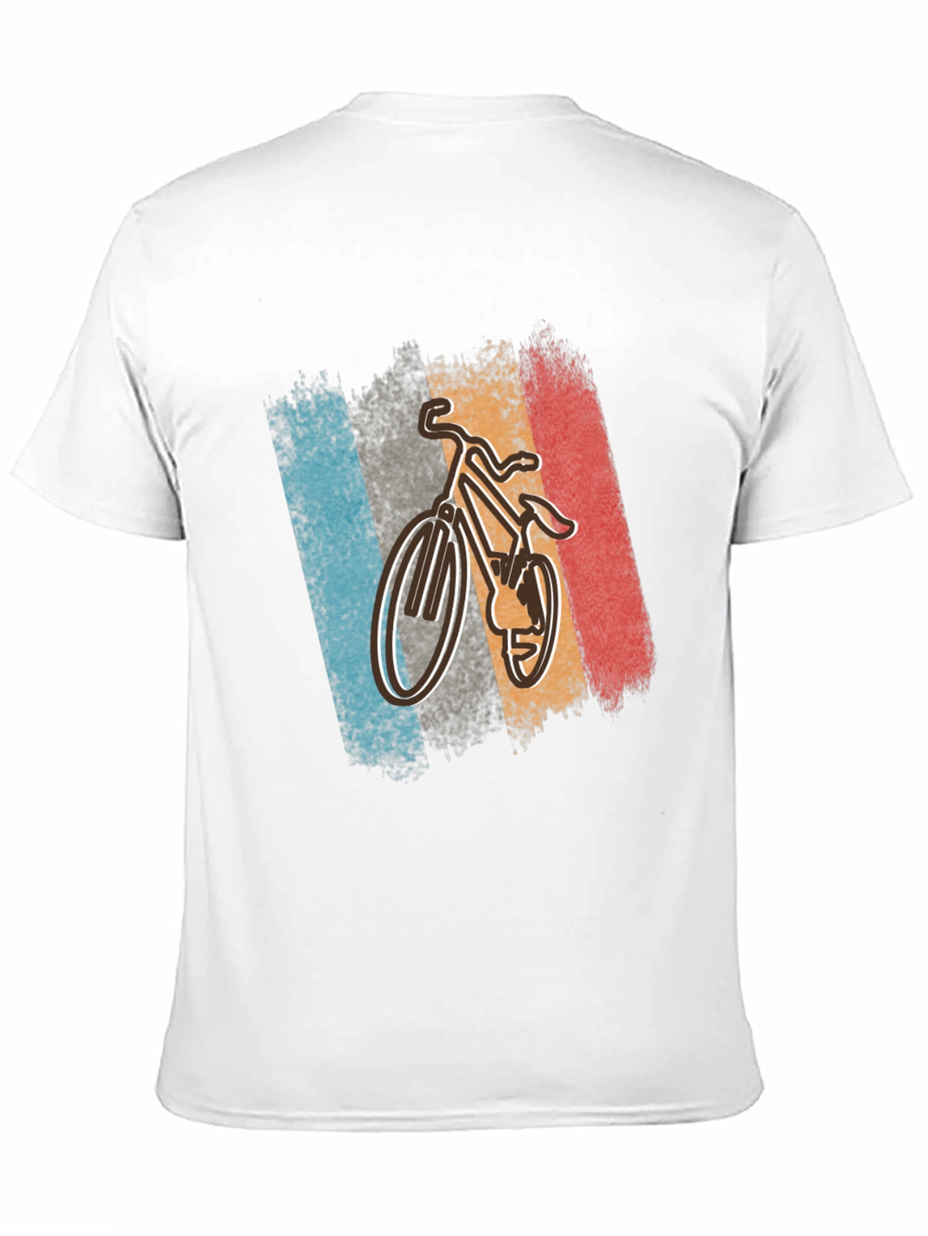 Retro Bicycle Graphic Tee - Classic Style