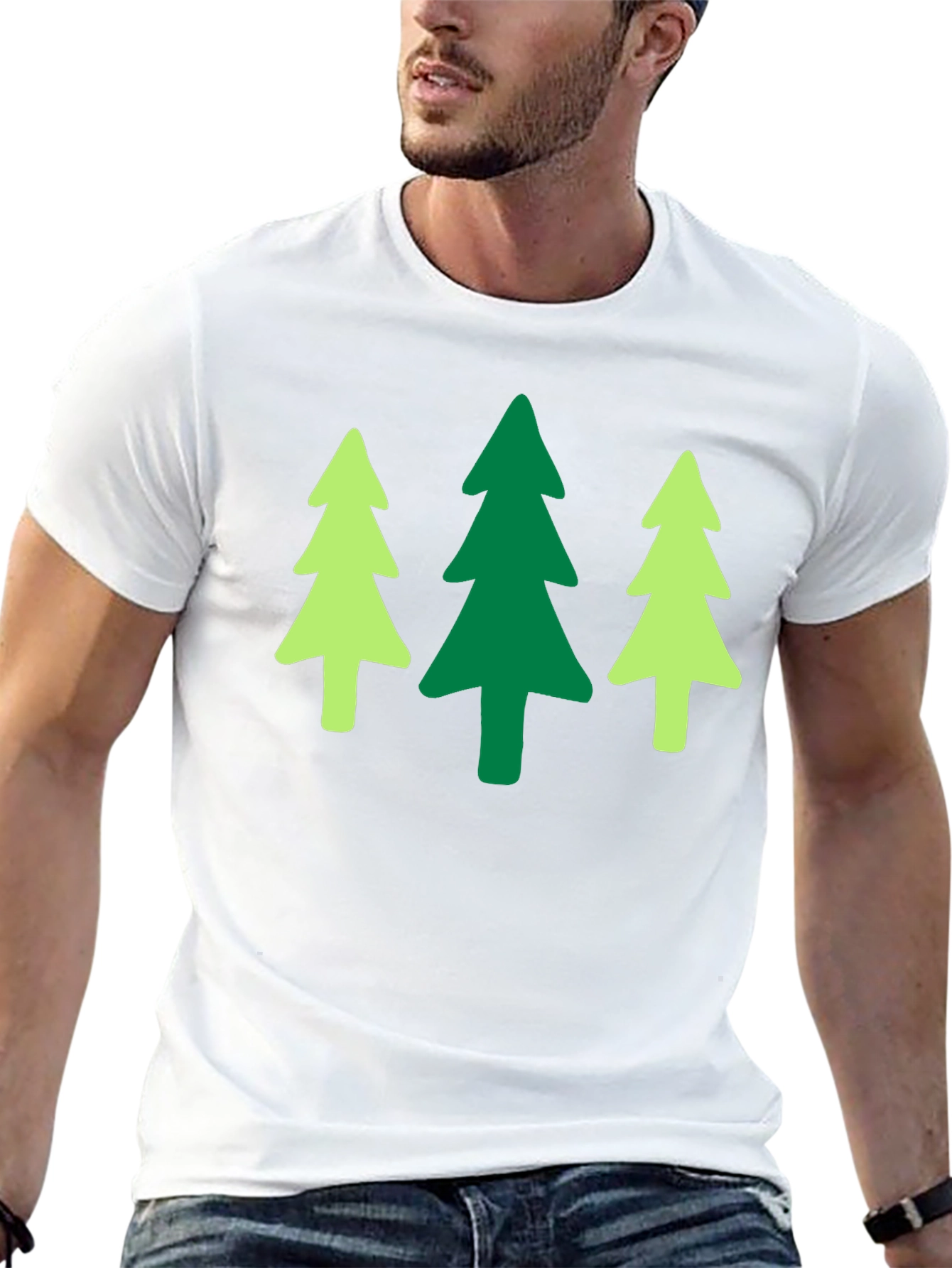 Nature Lover T-Shirt - Three Trees Graphic Tee