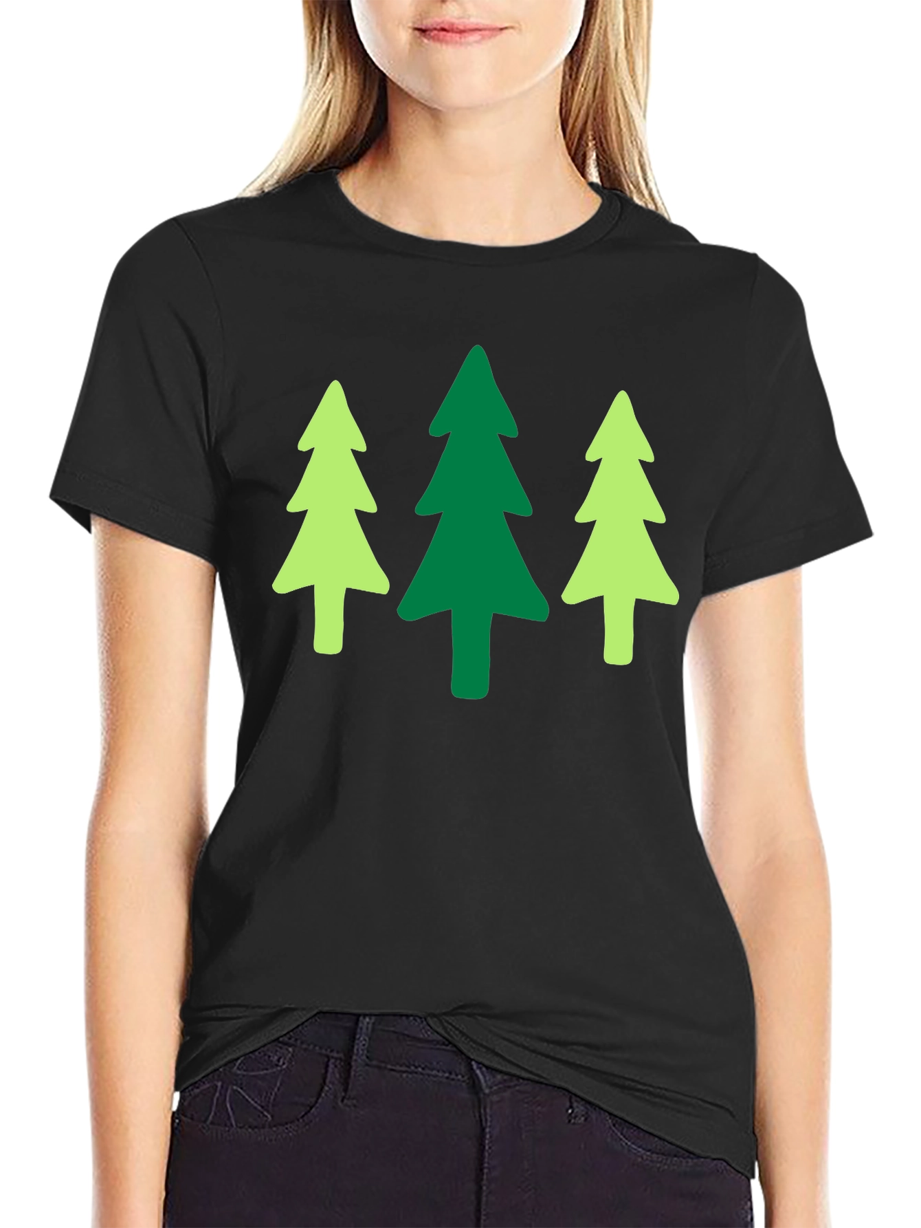Nature Lover T-Shirt - Three Trees Graphic Tee