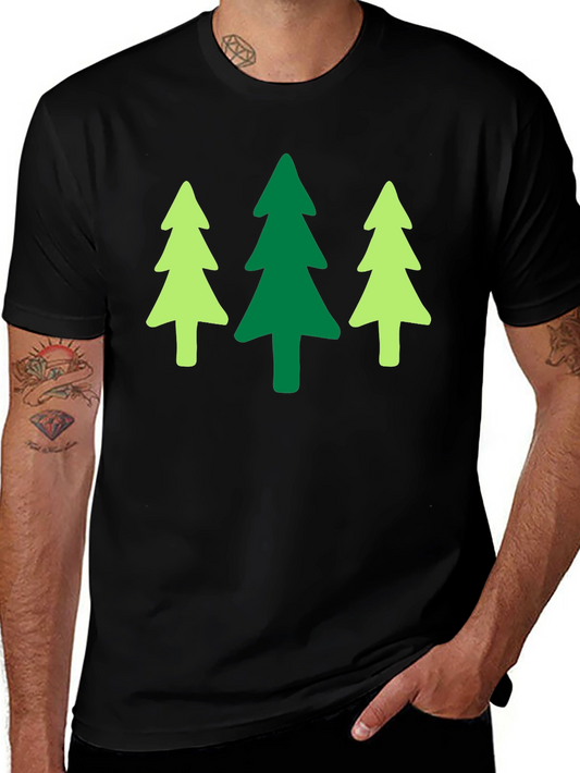 Nature Lover T-Shirt - Three Trees Graphic Tee