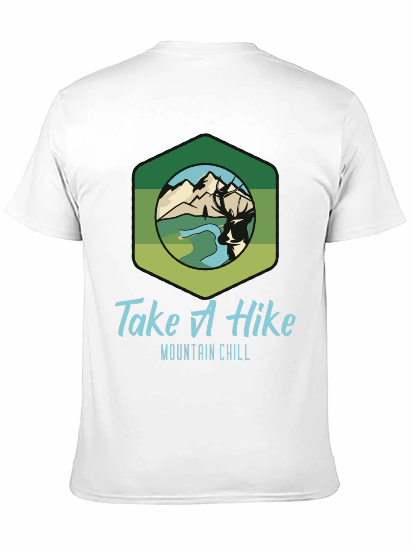 Take A Hike Mountain Chill Graphic T-Shirt