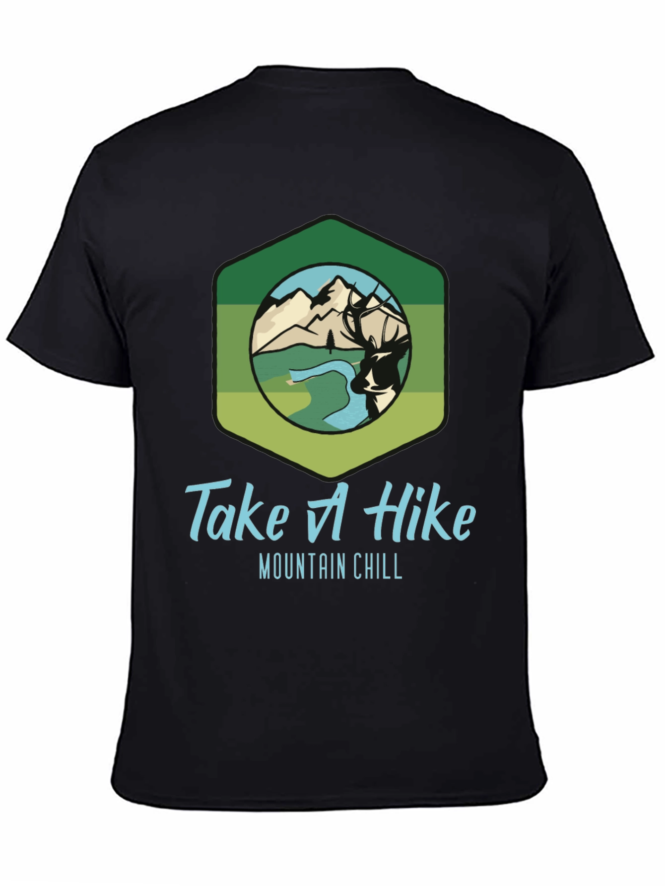 Take A Hike Mountain Chill Graphic T-Shirt