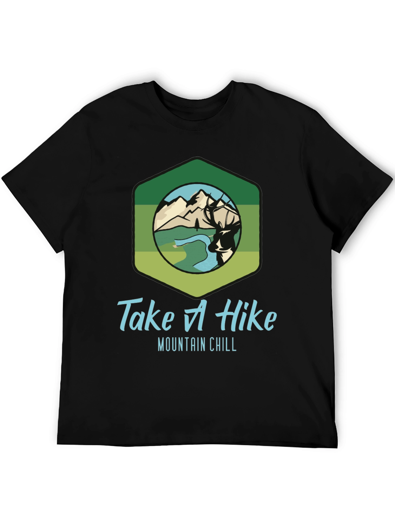 Take A Hike Mountain Chill Graphic T-Shirt