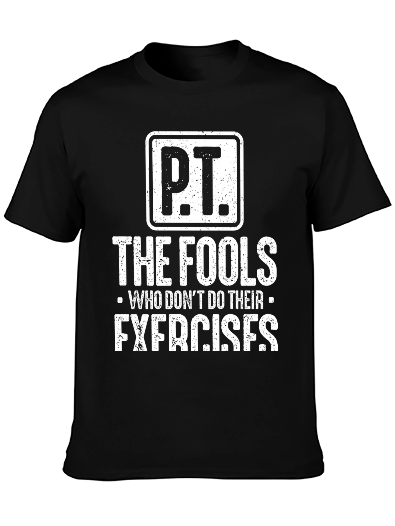 P.T. The Fools Mens Graphic T-Shirt