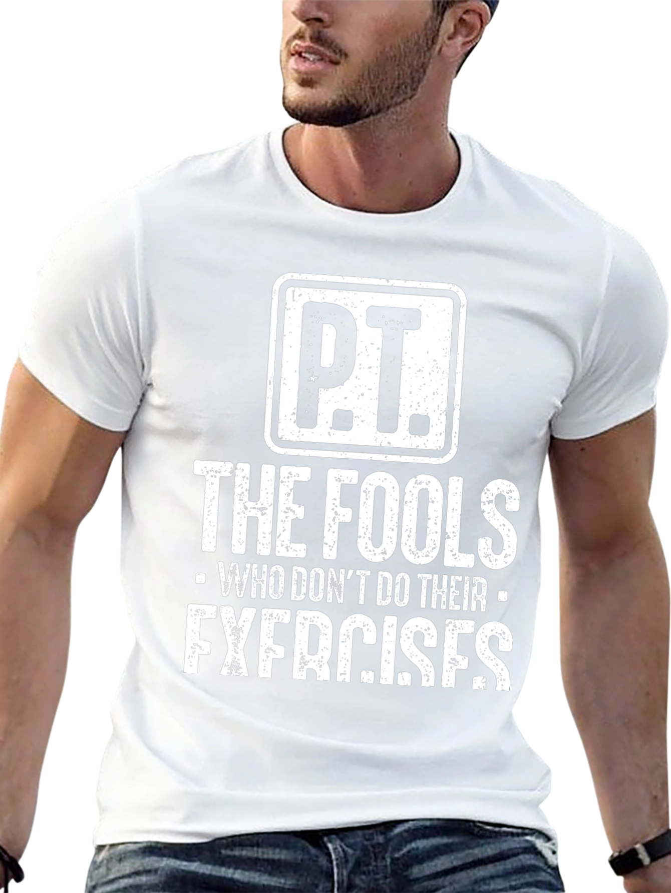 P.T. The Fools Mens Graphic T-Shirt