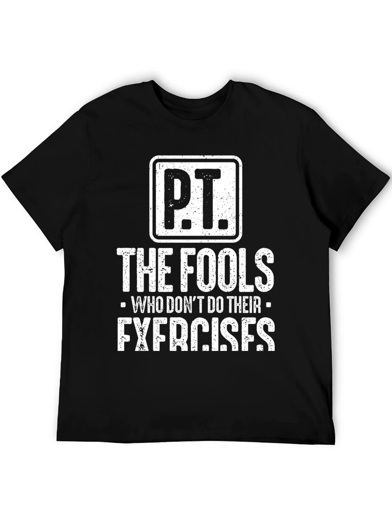 P.T. The Fools Mens Graphic T-Shirt