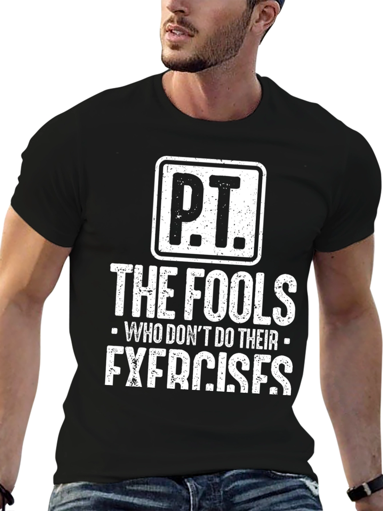 P.T. The Fools Mens Graphic T-Shirt