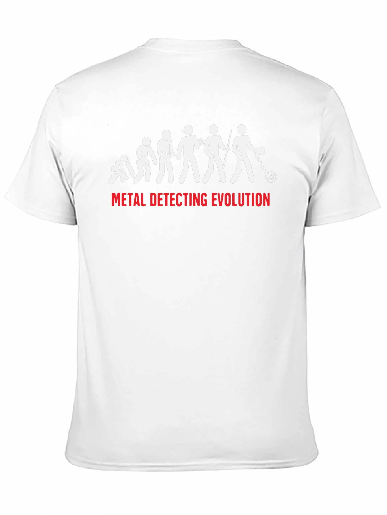 Metal Detecting Evolution T-Shirt - Black