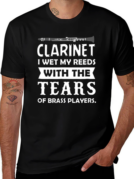 Funny Clarinet T-Shirt: Tears of Brass Players