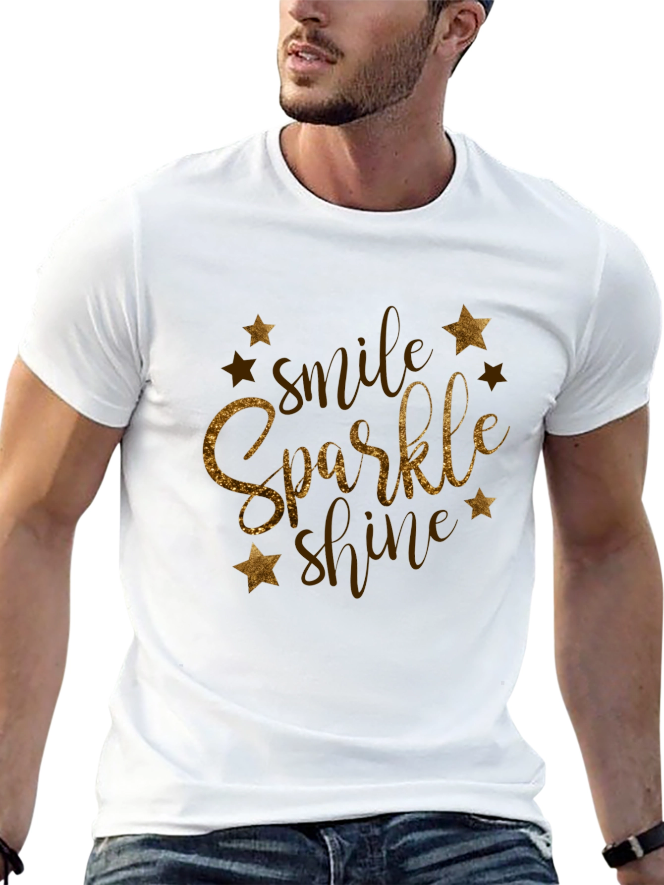 Smile Sparkle Shine Graphic Tee