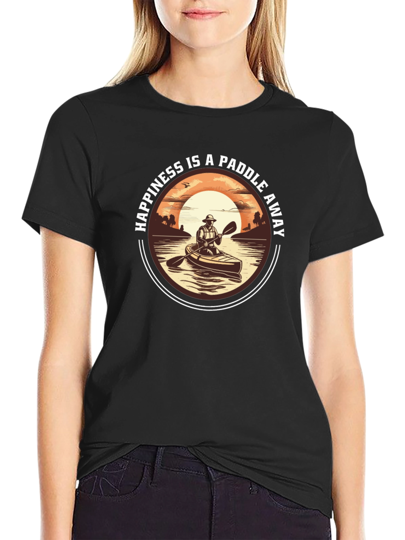 Happiness is a Paddle Away T-Shirt
