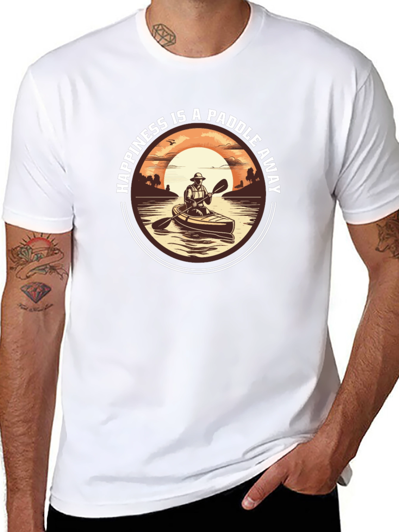 Happiness is a Paddle Away T-Shirt