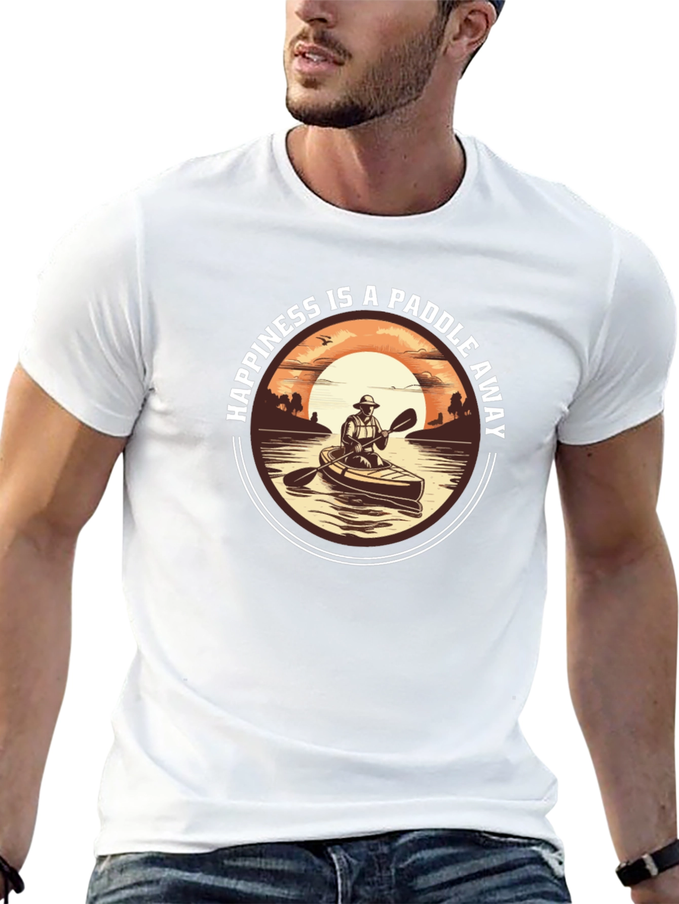 Happiness is a Paddle Away T-Shirt