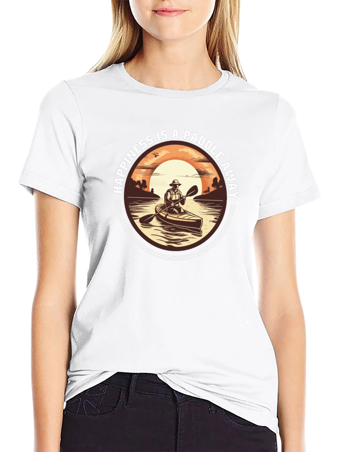 Happiness is a Paddle Away T-Shirt