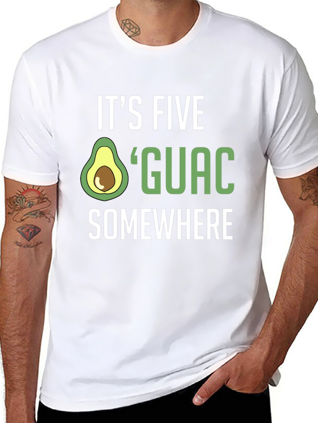 Its Five Guac Somewhere T-Shirt