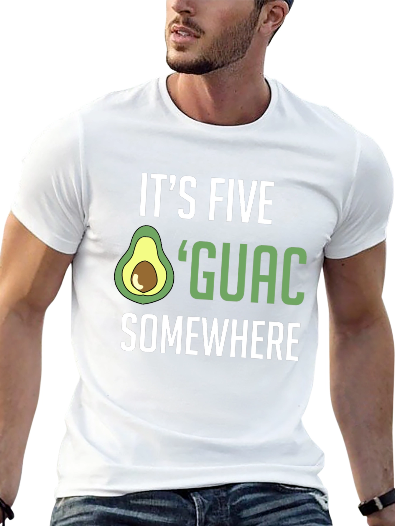 Its Five Guac Somewhere T-Shirt