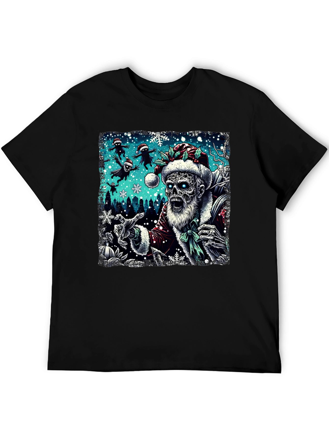 Zombie Santa Christmas T-Shirt