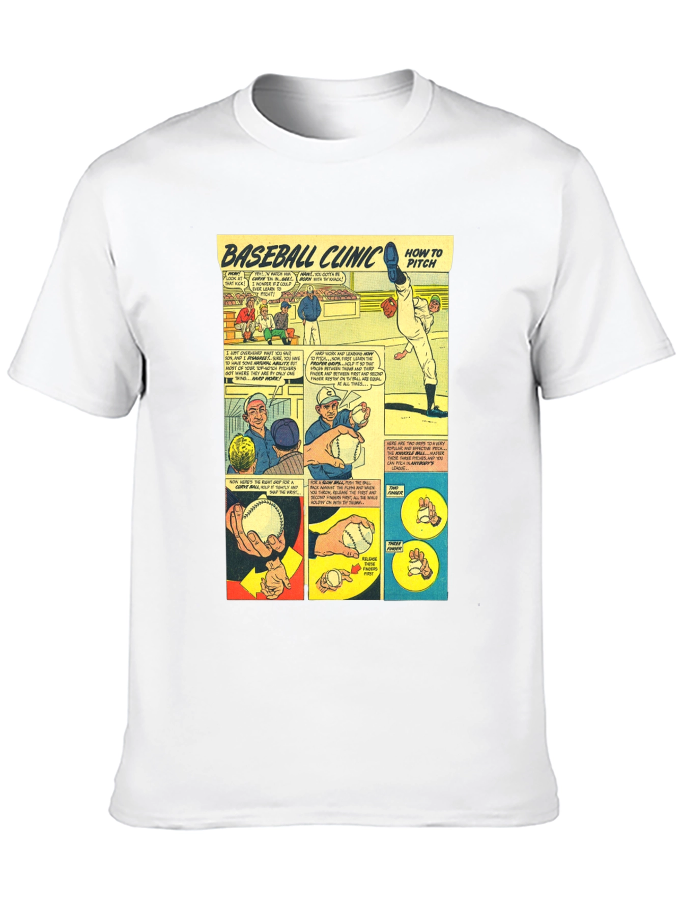 Baseball Clinic Black T-Shirt