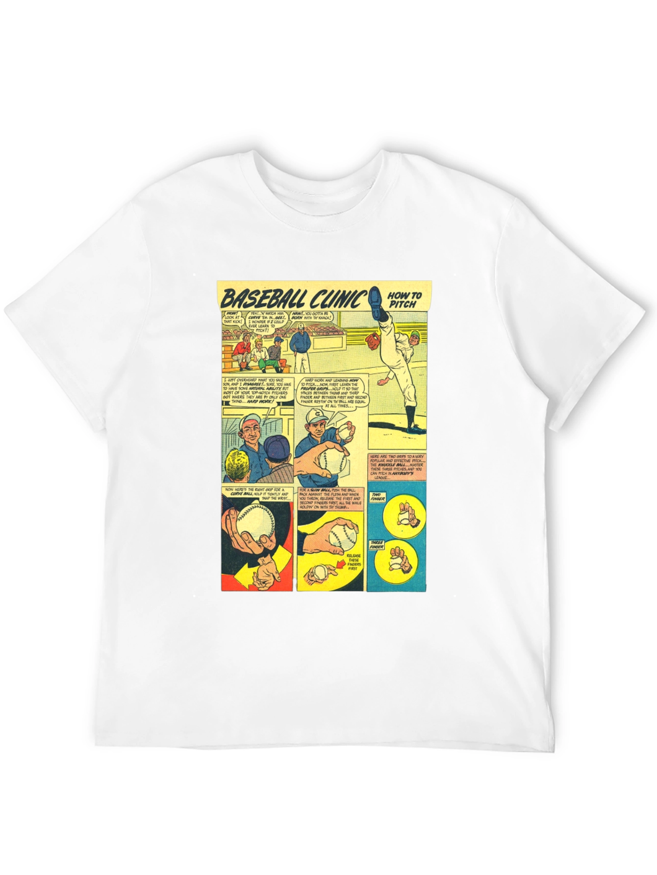 Baseball Clinic Black T-Shirt